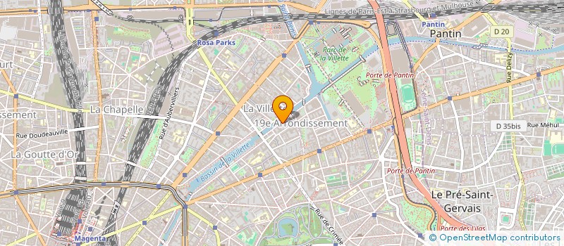 localisation de l'entreprise TAMA MEDIA  PARIS