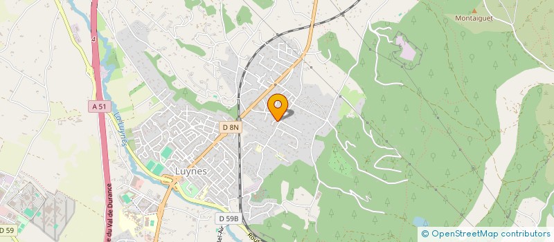 localisation de l'entreprise TAMACO à AIX-EN-PROVENCE