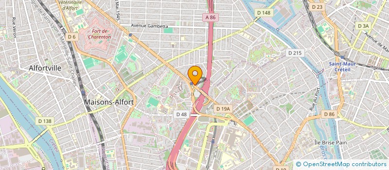 localisation de l'entreprise TAMADEKINETOSCOPE (TMDKINO)  MAISONS-ALFORT