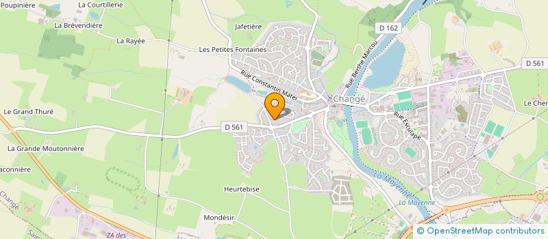 localisation de l'entreprise TAMAGA  CHANGE