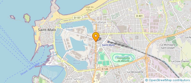 localisation de l'entreprise TAMAKAN SARL  SAINT-MALO