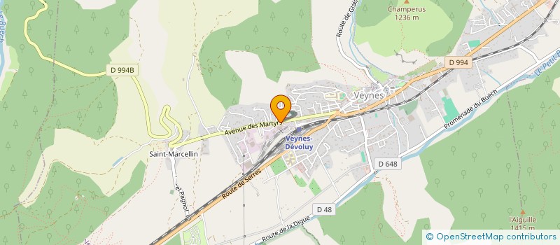 localisation de l'entreprise TAMALOO  VEYNES