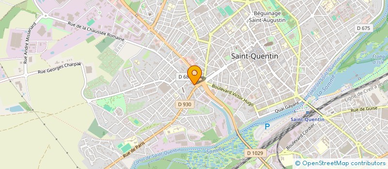 localisation de l'entreprise TAMALOU à SAINT-QUENTIN