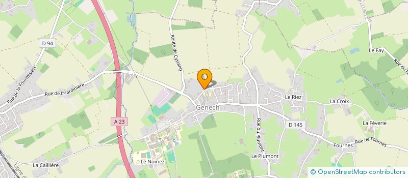 localisation de l'entreprise TAMALOU  GENECH