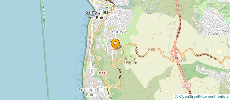 localisation de l'entreprise TAMALOU à SAINT-PAUL