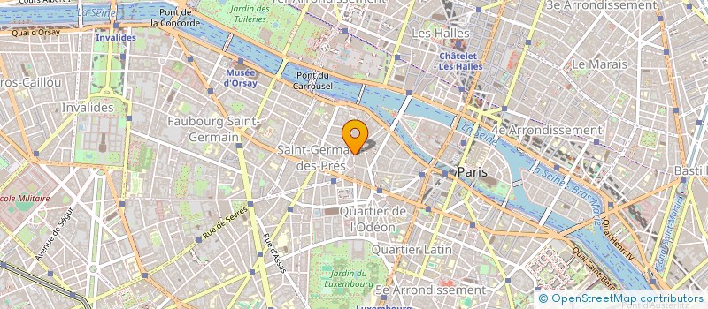 localisation de l'entreprise TAMAM PRODUCTION  PARIS