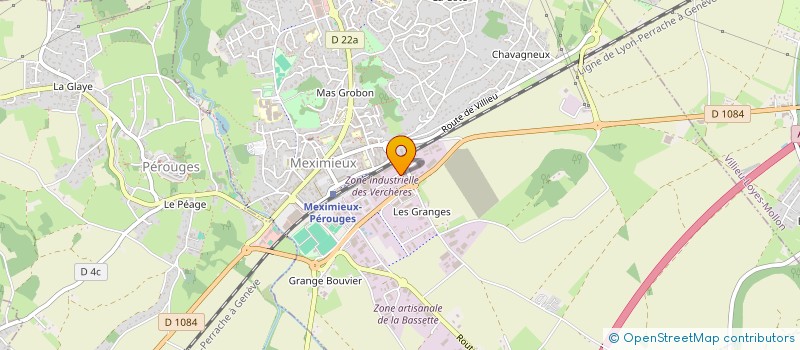localisation de l'entreprise TAMANAPA à MEXIMIEUX