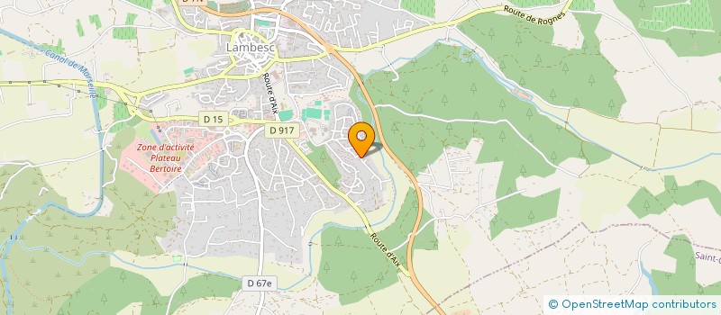 localisation de l'entreprise TAMANU YOGA  LAMBESC