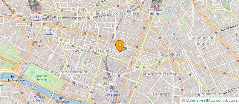 localisation de l'entreprise TAMAR  PARIS