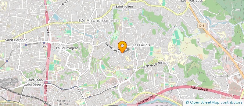 localisation de l'entreprise TAMAR à MARSEILLE