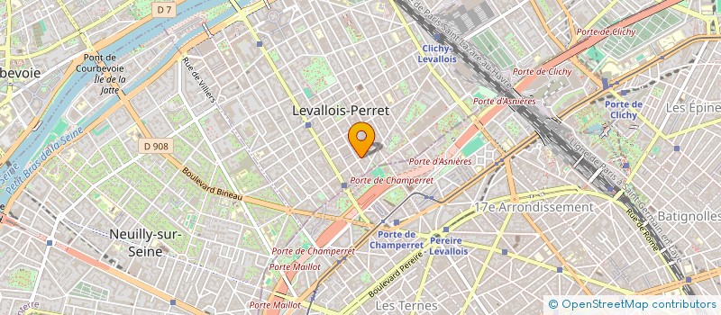 localisation de l'entreprise TAMAR PIZZA à LEVALLOIS-PERRET