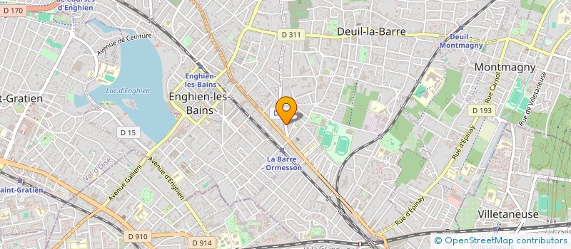 localisation de l'entreprise TAMARA-C  DEUIL-LA-BARRE