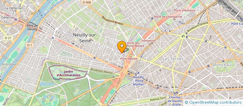localisation de l'entreprise TAMARA CAFE à NEUILLY-SUR-SEINE