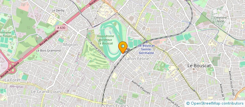 localisation de l'entreprise TAMARII  LE BOUSCAT