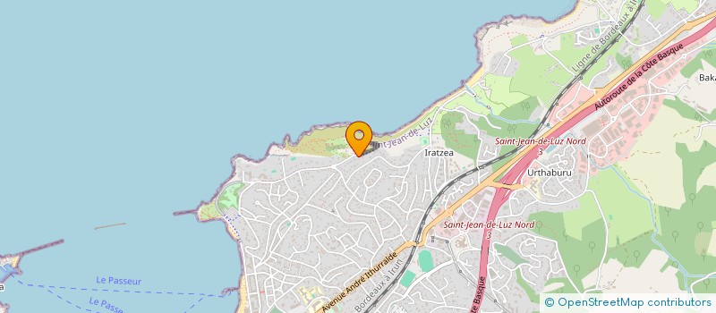 localisation de l'entreprise TAMARII DE POLYNESIE  SAINT-JEAN-DE-LUZ