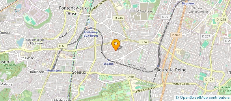 localisation de l'entreprise TAMARII MAOHI I FARANI  SCEAUX