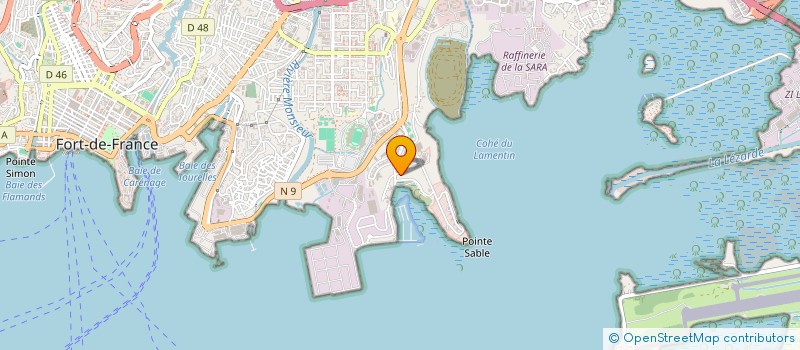 localisation de l'entreprise TAMARIN LOC 41  FORT DE FRANCE