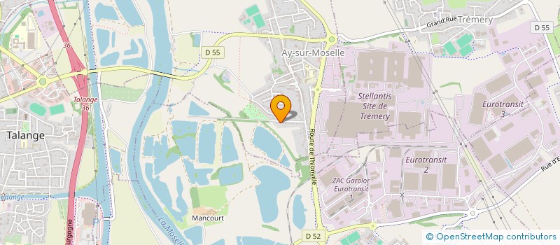 localisation de l'entreprise TAMARINA  AY-SUR-MOSELLE