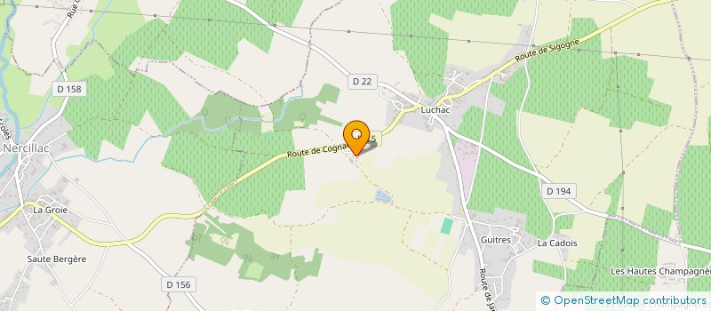 localisation de l'entreprise TAMARINS  CHASSORS