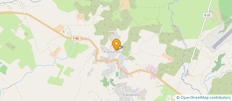 localisation de l'entreprise TAMARIS  PIANOTTOLI-CALDARELLO