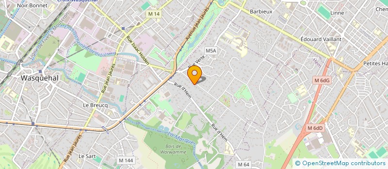 localisation de l'entreprise TAMARIS à CROIX