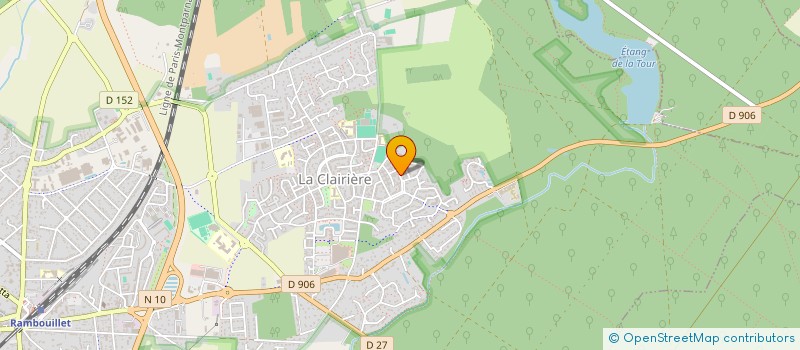 localisation de l'entreprise TAMARIS  RAMBOUILLET