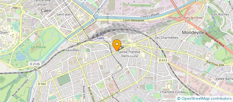 localisation de l'entreprise TAMARIS STRONG NINJA à CAEN