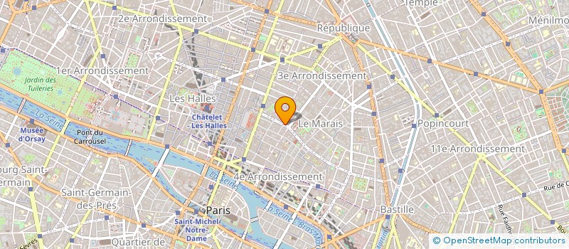 localisation de l'entreprise TAMARIS VOYAGES  PARIS