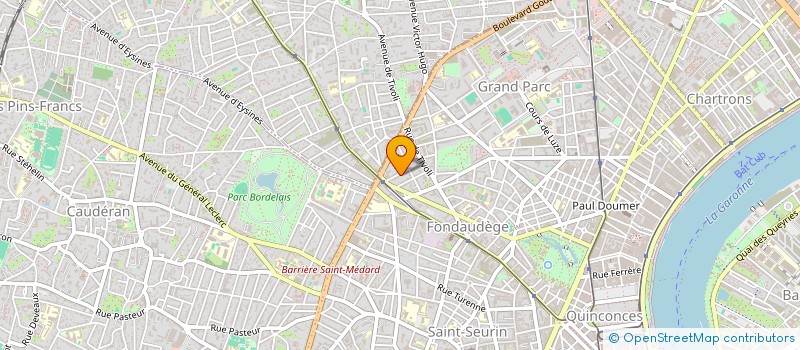 localisation de l'entreprise TAMARIS64  BORDEAUX