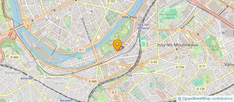 localisation de l'entreprise TAMBA à ISSY-LES-MOULINEAUX