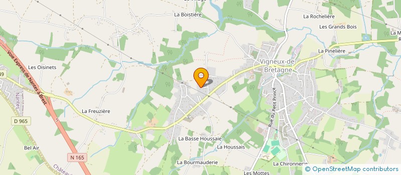 localisation de l'entreprise TAMBOR PATRIMOINE  VIGNEUX-DE-BRETAGNE