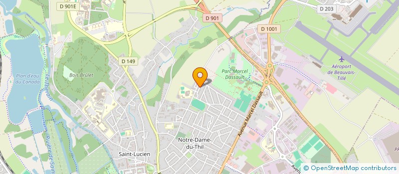 localisation de l'entreprise TAMBORINO à NEUILLY-SUR-SEINE