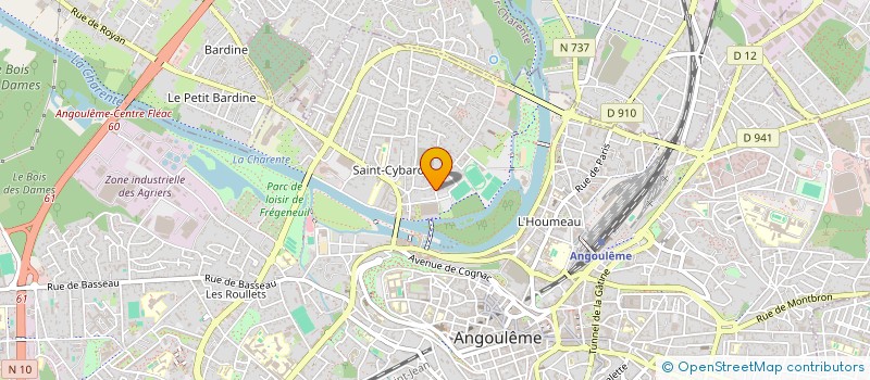 localisation de l'entreprise TAMBOUILLES ET CARABISTOUILLES à ANGOULEME