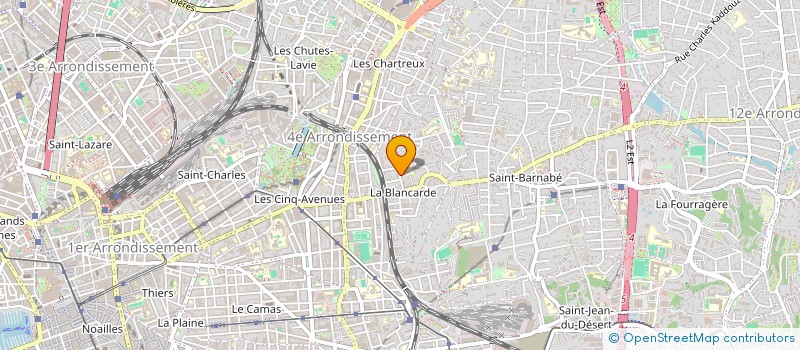 localisation de l'entreprise TAMBOUR BATTANT à MARSEILLE