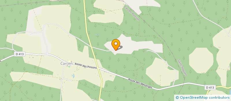 localisation de l'entreprise TAMBOURIE  CARCEN-PONSON
