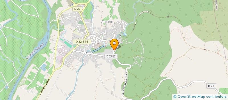 localisation de l'entreprise TAMBOURIN CLUB ANIANE  ANIANE