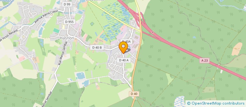 localisation de l'entreprise TAMBOURIN CLUB HASNONAIS à HASNON
