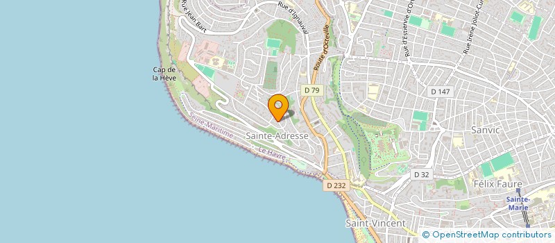 localisation de l'entreprise TAMBOURS EN SEINE  SAINTE-ADRESSE