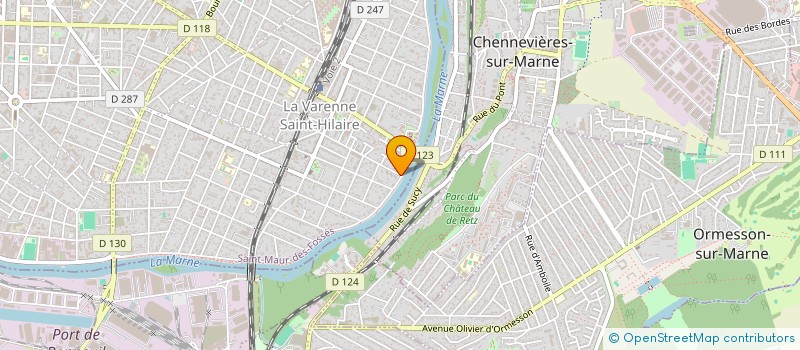 localisation de l'entreprise TAMBY - TSAMIS à SAINT-MAUR-DES-FOSSES