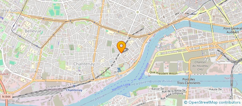 localisation de l'entreprise TAMDEM DIFFUSION à NANTES