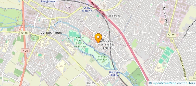 localisation de l'entreprise TAMENOUTSA CONSULTING  CHILLY-MAZARIN