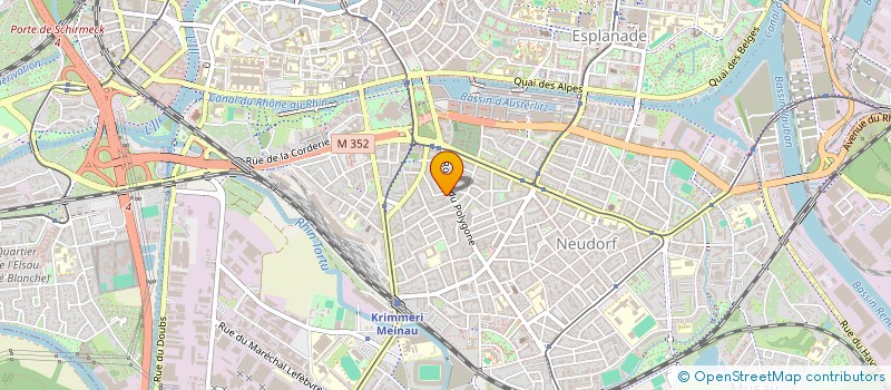 localisation de l'entreprise TAMER CREPI FILS à STRASBOURG