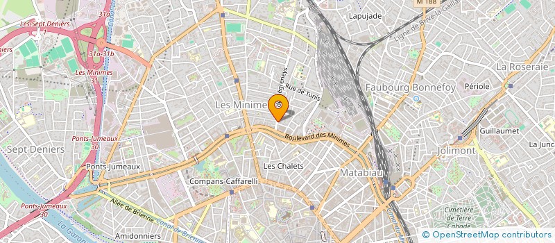 localisation de l'entreprise TAMER LABEL  TOULOUSE