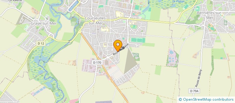 localisation de l'entreprise TAMI  COURSEULLES-SUR-MER