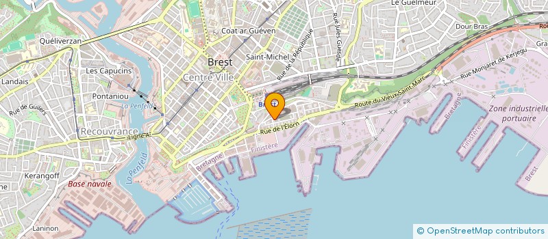 localisation de l'entreprise TAMIA à BREST