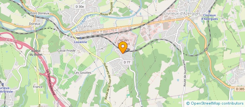 localisation de l'entreprise TAMIA SOLUTIONS  LOZANNE