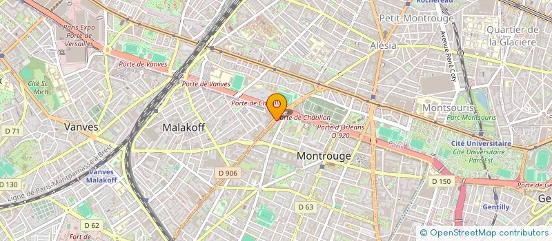 localisation de l'entreprise TAMIL PROFESSIONAL NETWORK  MONTROUGE