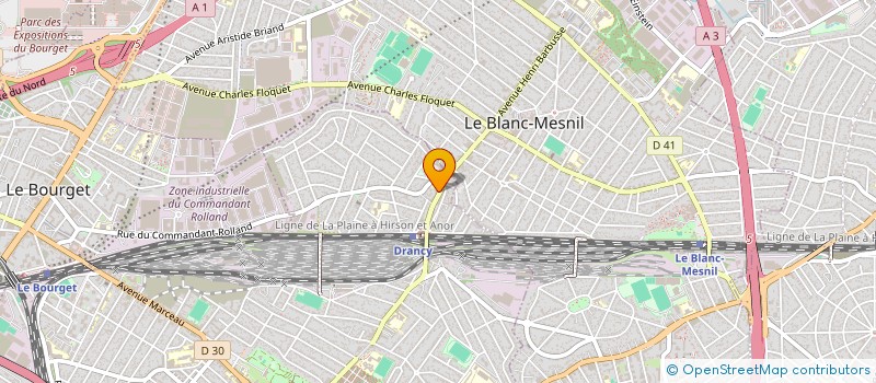 localisation de l'entreprise TAMIL RADIO TRANSMISSION à DRANCY