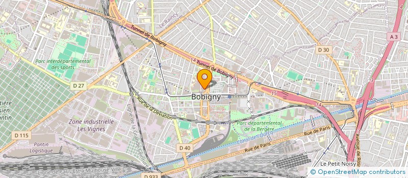 localisation de l'entreprise TAMIL VOLLEYBALL BOBIGNY  BOBIGNY