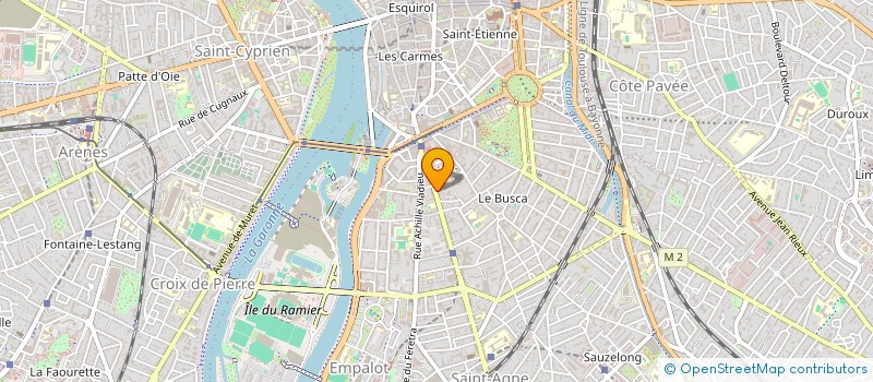 localisation de l'entreprise TAMILAN  TOULOUSE